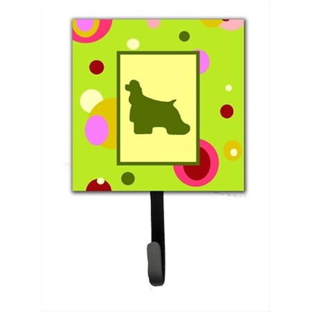 Jensendistributionservices 4.25 x 6 in. Cocker Spaniel Leash Or Key Hook MI1655868